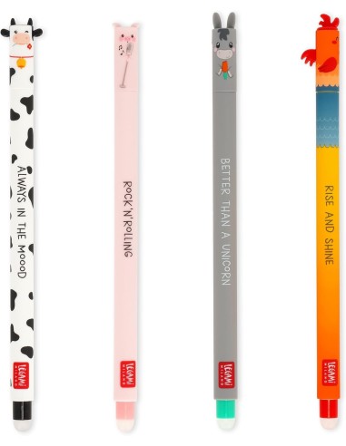 Legami - Set 4 penne cancellabili Fattoria