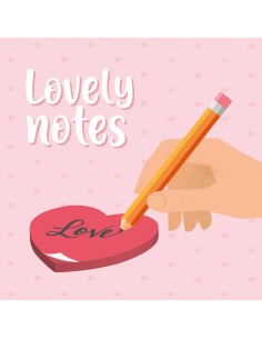 Legami - Blocchetto note adesivo heart 2