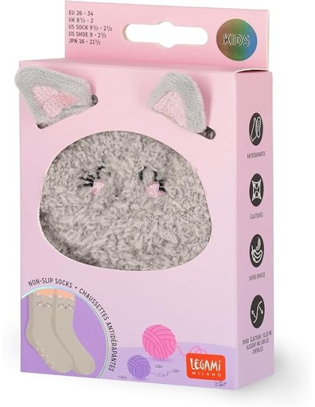 Legami - Calzini antiscivolo bambini, a tema Kitty
