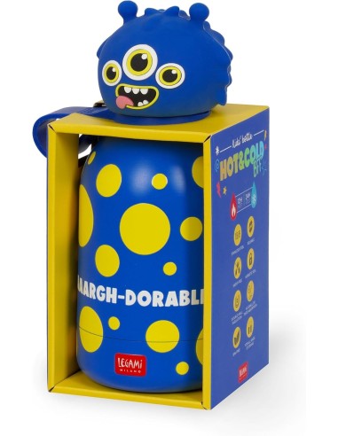 Legami - Borraccia termica per bambini a tema Monster