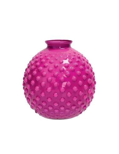 Brandani - Vaso Bolle fucsia vetro D 16