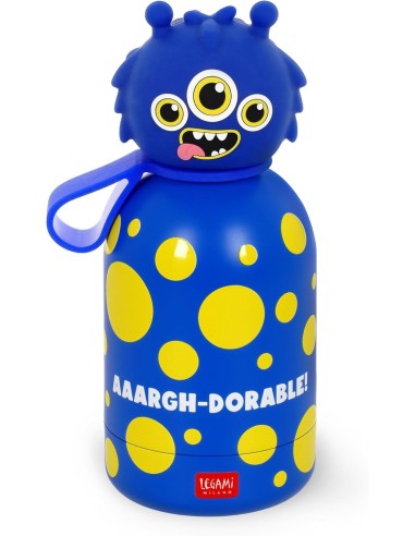 Legami - Borraccia termica per bambini a tema Monster