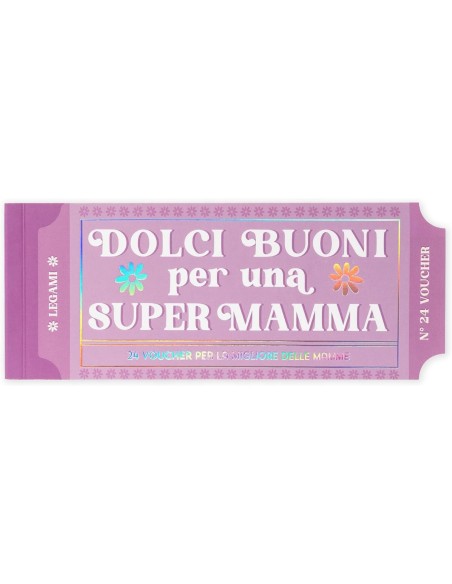 Legami - Blocchetto da 24 Voucher per la Mamma
