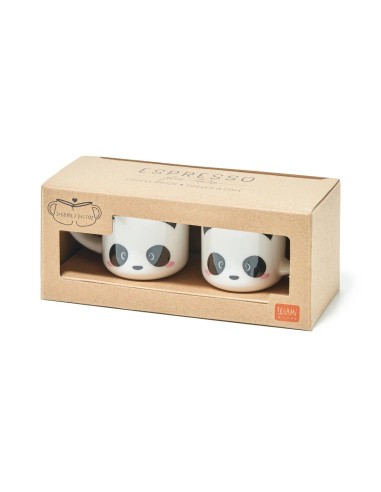 Legami - Set di 2 tazzine da caffè - Panda
