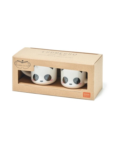 Legami - Set di 2 tazzine da caffè - Panda