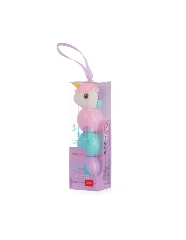 Legami - Evidenziatore 3-in-1 Unicorn