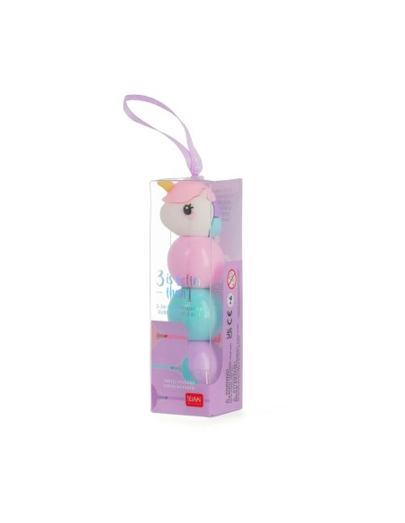 Legami - Evidenziatore 3-in-1 Unicorn