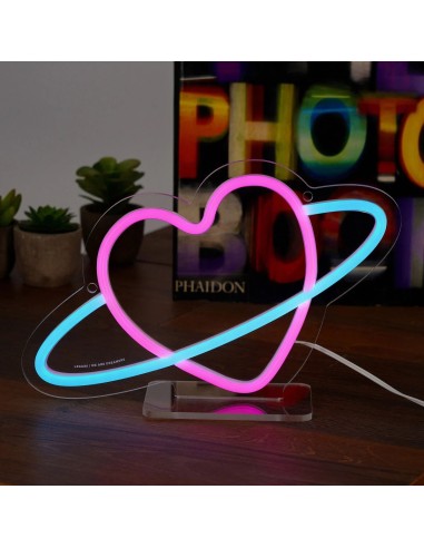 Legami - Lampada led effetto neon - Planet Heart