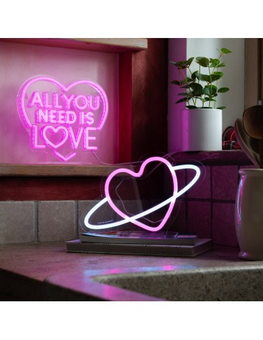 Legami - Lampada led effetto neon - Planet Heart