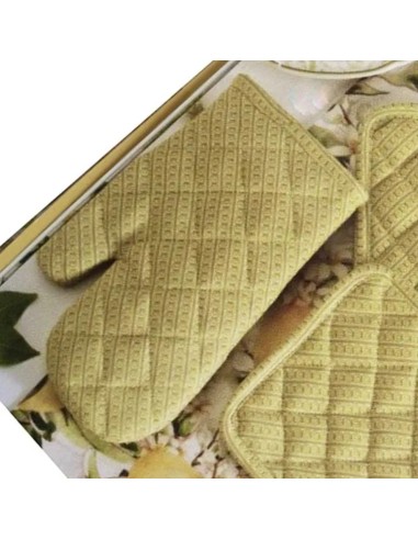 Brandani - Guanto da cucina giallo