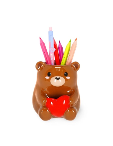 Legami - Portapenne in ceramica - Teddy Bear