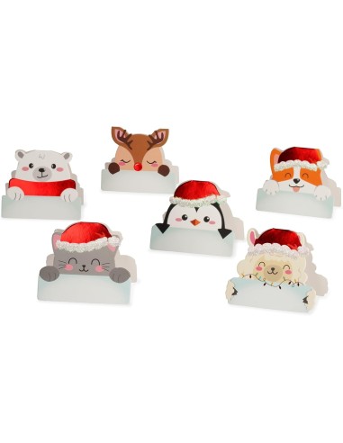 Legami - Set di 12 segnaposto natalizi