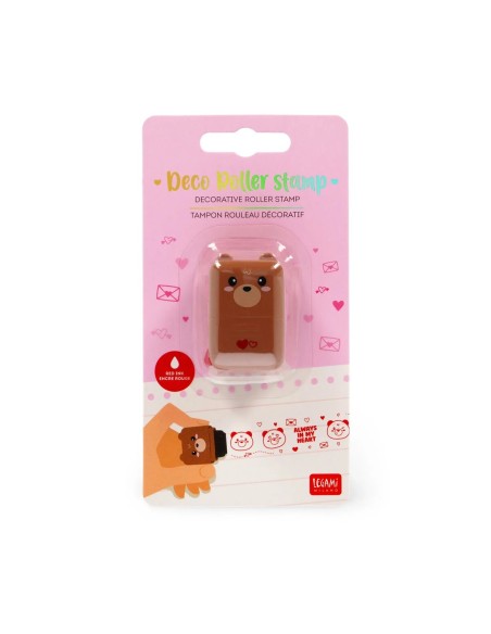 Legami - Timbro decorativo a rullo - Teddy Bear