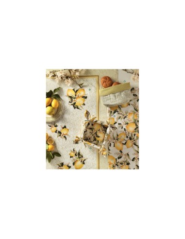 Brandani - Tovaglia decoro limoni