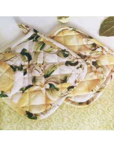 Brandani - Set 2 presine decoro limoni