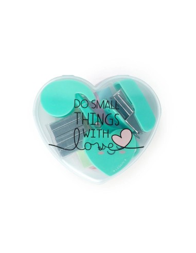 Legami - Mini set di cancelleria - Heart