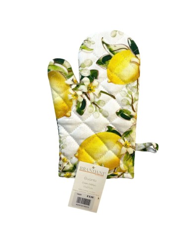 Brandani - Guanto da cucina decoro limoni