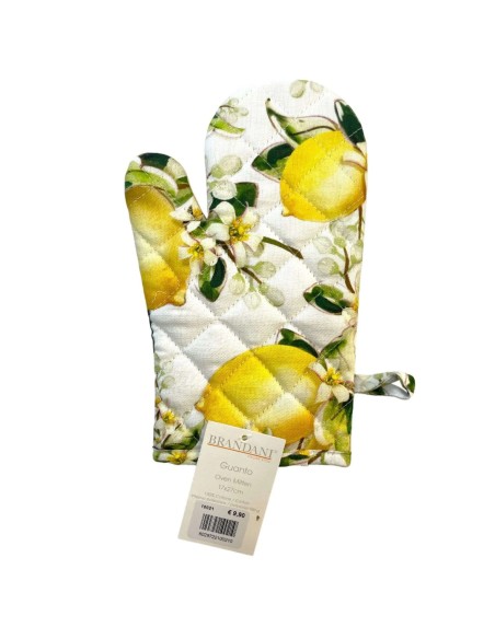 Brandani - Guanto da cucina decoro limoni