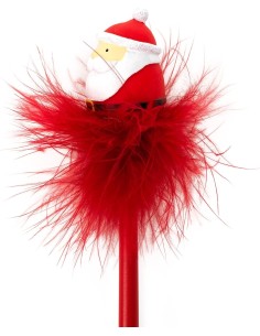 Legami - Penna a sfera con Babbo Natale luminoso 2