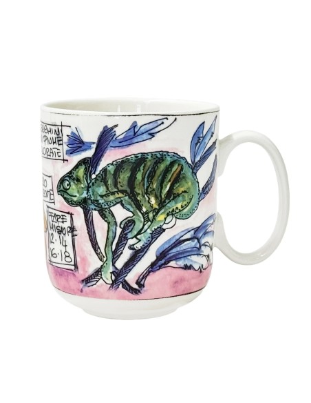 La porcellana bianca Mug Raspini U10478015P00