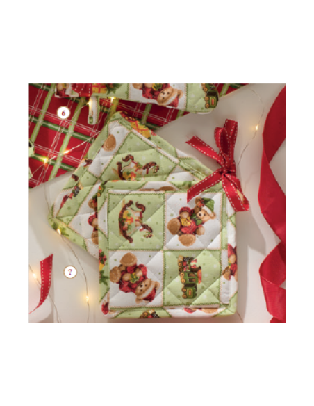 Brandani - Set 2 presine verde coccole