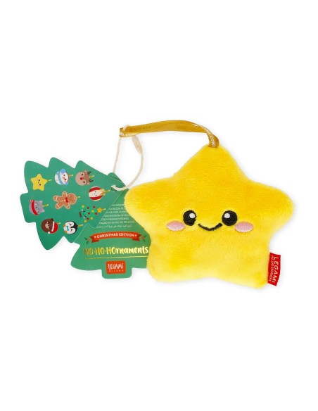 Legami - Decorazione Natalizia di peluche Stella