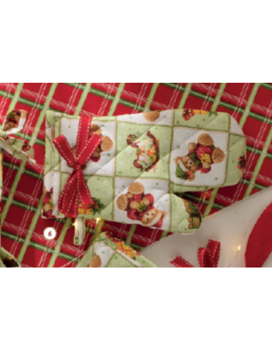 Brandani - Guanto forno verde coccole