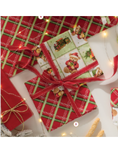 Brandani - Set 2 strofinacci verde coccole