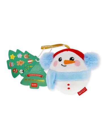Legami - Decorazione natalizia di peluche Pupazzo Di Neve