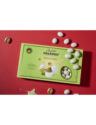 Maxtris confetti ciocomandorla pistacchio