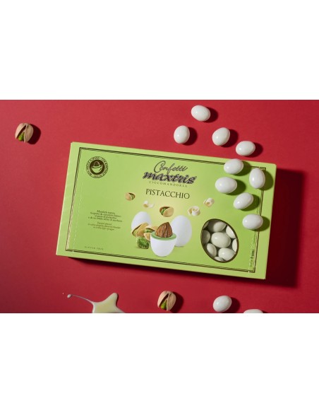 Maxtris confetti ciocomandorla pistacchio