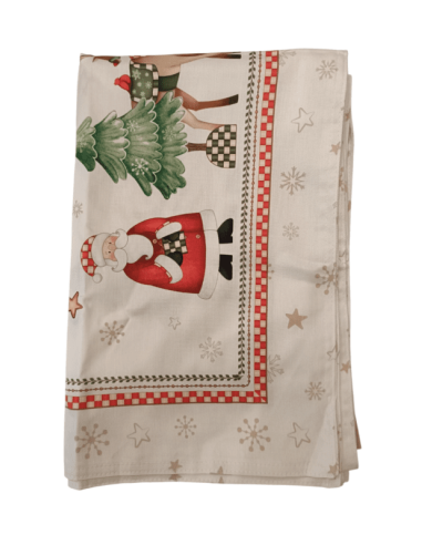 Brandani - Striscia runner bianca Natale