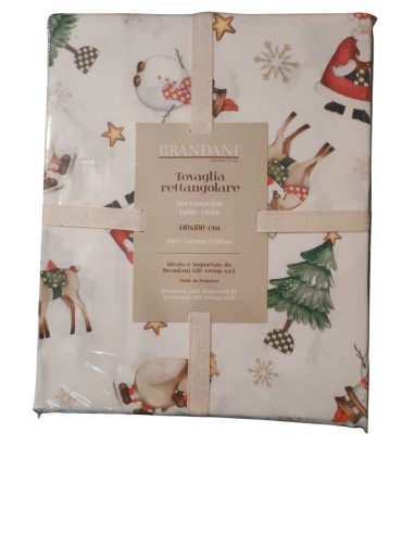 Brandani - Tovaglia bianca Natale