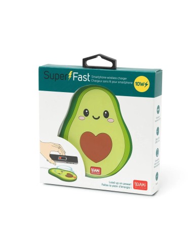 Legami - Caricabatterie Wireless per smartphone avocado