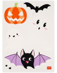 Legami - Set di 35 adesivi halloween per finestre