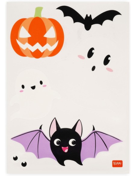 Legami - Set di 35 adesivi halloween per finestre