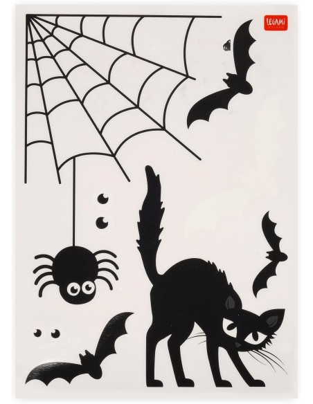 Legami - Set di 35 adesivi halloween per finestre